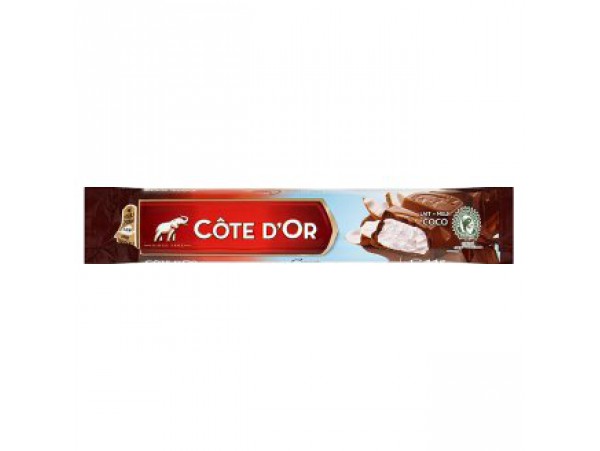 Côte d Or молочный шоколад с кокосовой начинкой 44 г